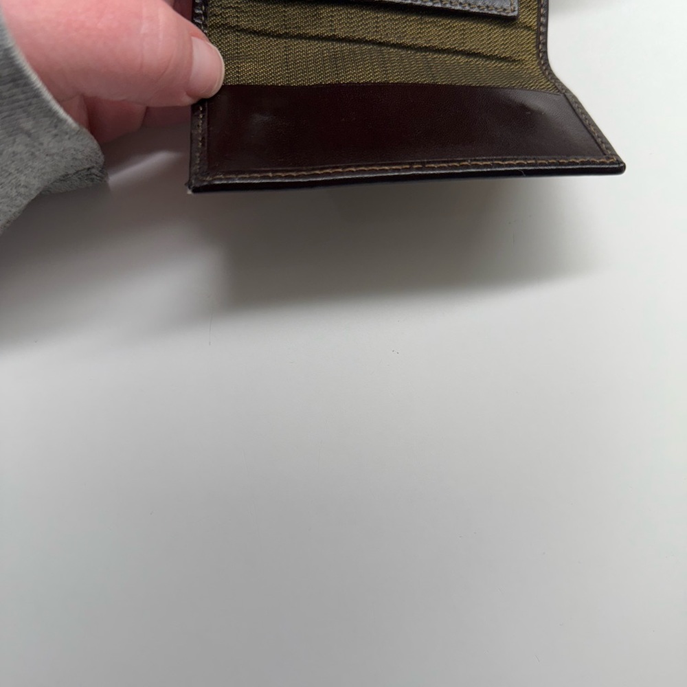 Brown And Black Patterned Wallet - image 6